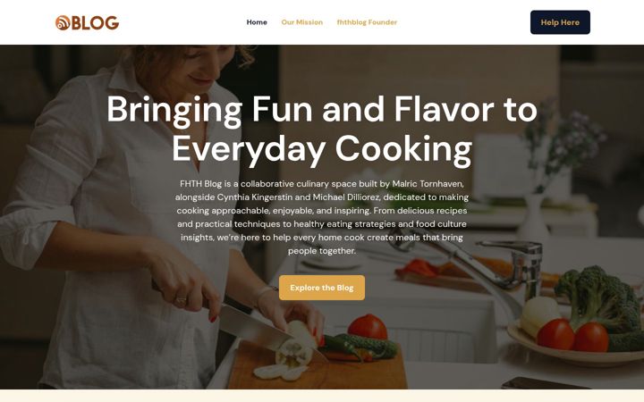 Screenshot of fhthblog.com