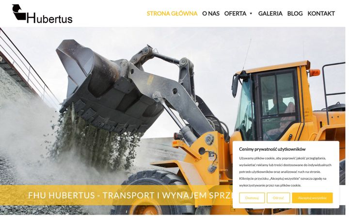 Screenshot of fhuhubertus.pl
