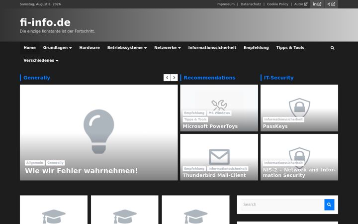 Screenshot of fi-info.de