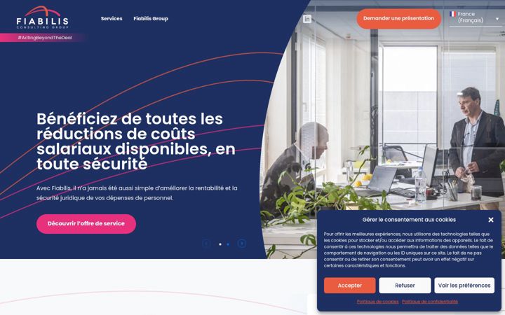 Screenshot of fiabiliscg.fr