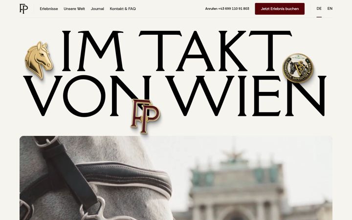 Screenshot of fiaker-paul.at
