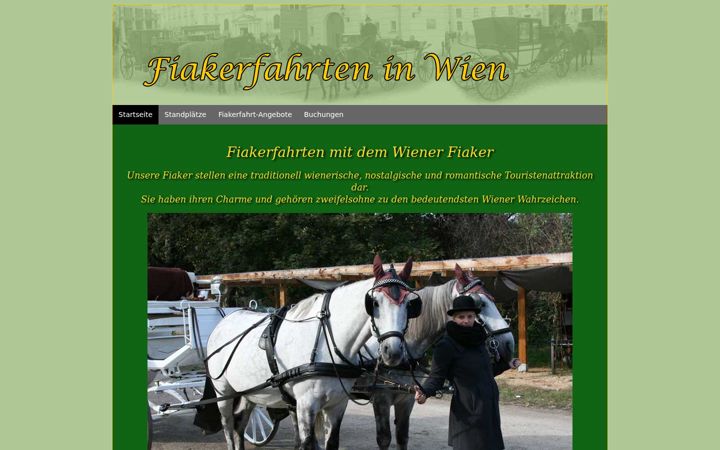 Screenshot di fiakerfahrt.info