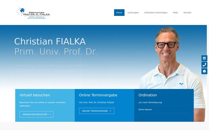 Screenshot ta' fialkas.at