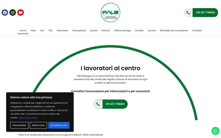 Screenshot ta' fialsbologna.it
