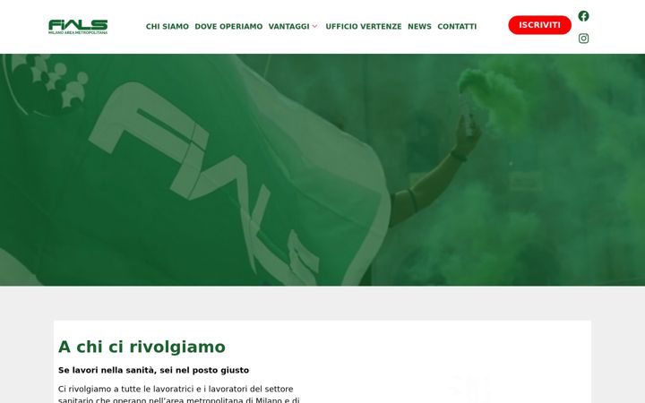 Screenshot ta' fialsmilano.it