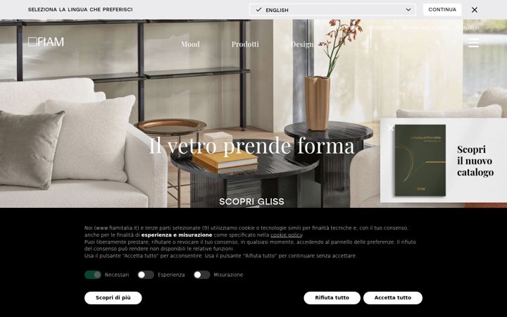 Screenshot ta' fiamitalia.it