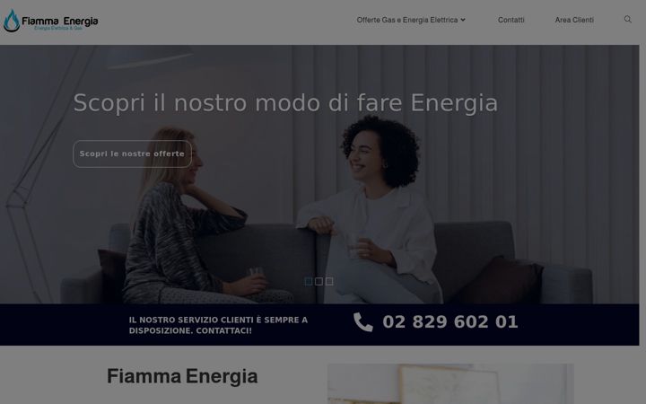 Screenshot of fiammaenergia.it