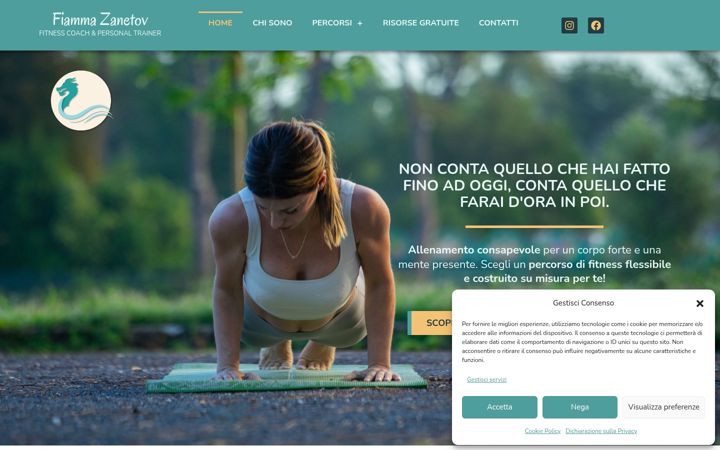 Screenshot of fiammazanetov.com