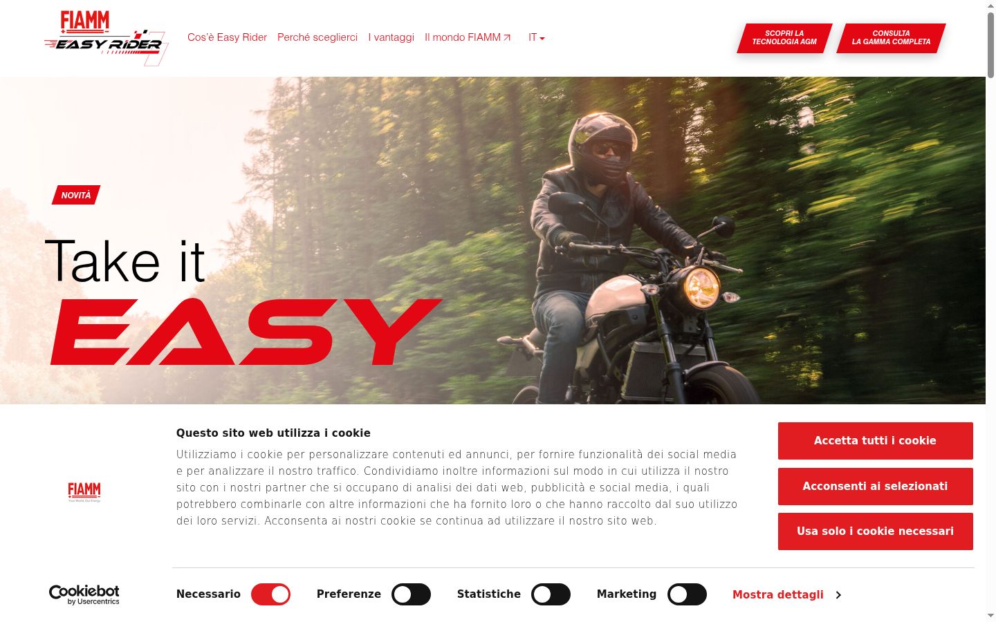 Sutikimo reklamjuostės, rodytos prieš bet kokią sąveiką, ekrano kopija