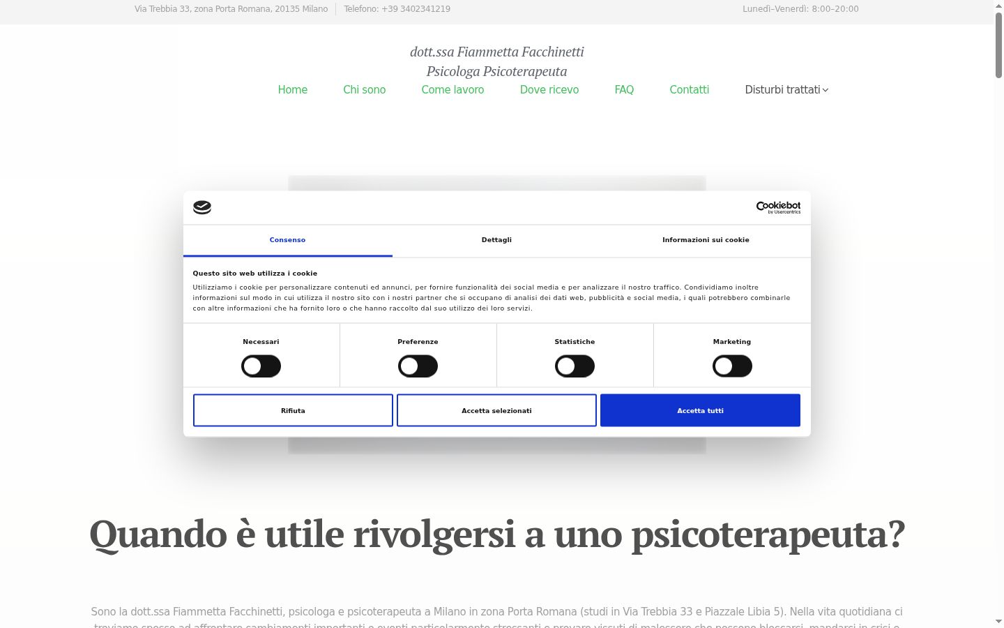 Zrzut ekranu banera zgody wyświetlanego przed jakąkolwiek interakcją