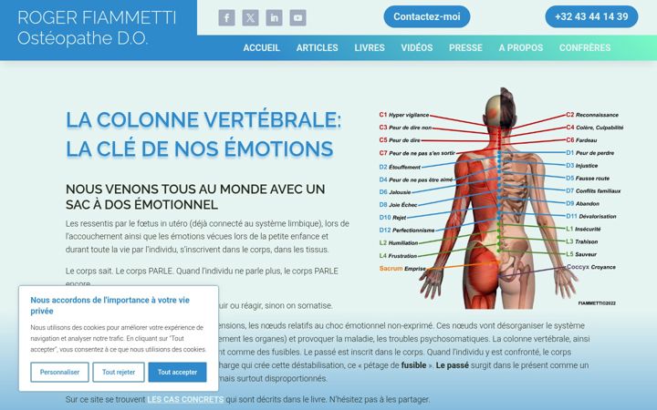 Screenshot of fiammetti.com
