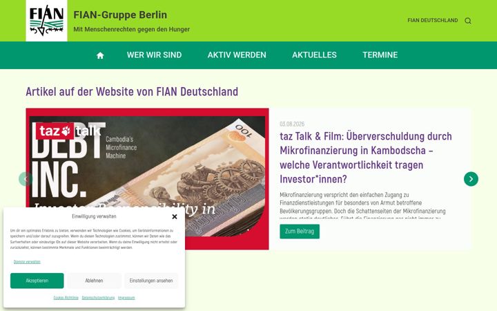 Screenshot ta' fian-berlin.de