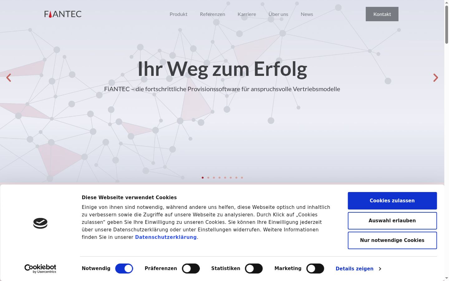 Zrzut ekranu banera zgody wyświetlanego przed jakąkolwiek interakcją