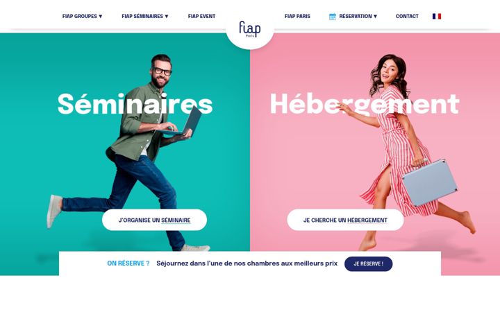 Screenshot of fiap.paris