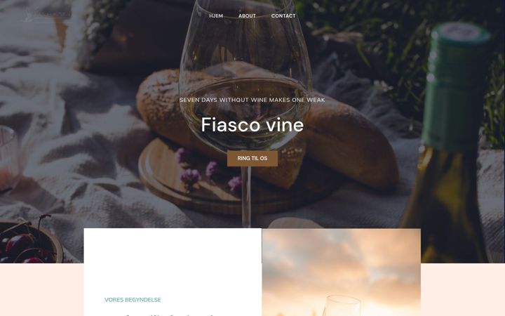 Screenshot of fiasco-vine.dk