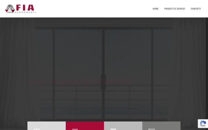 Screenshot of fiaserramenti.it