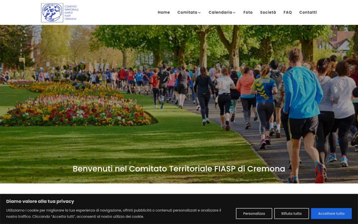 Screenshot of fiaspcremona.it