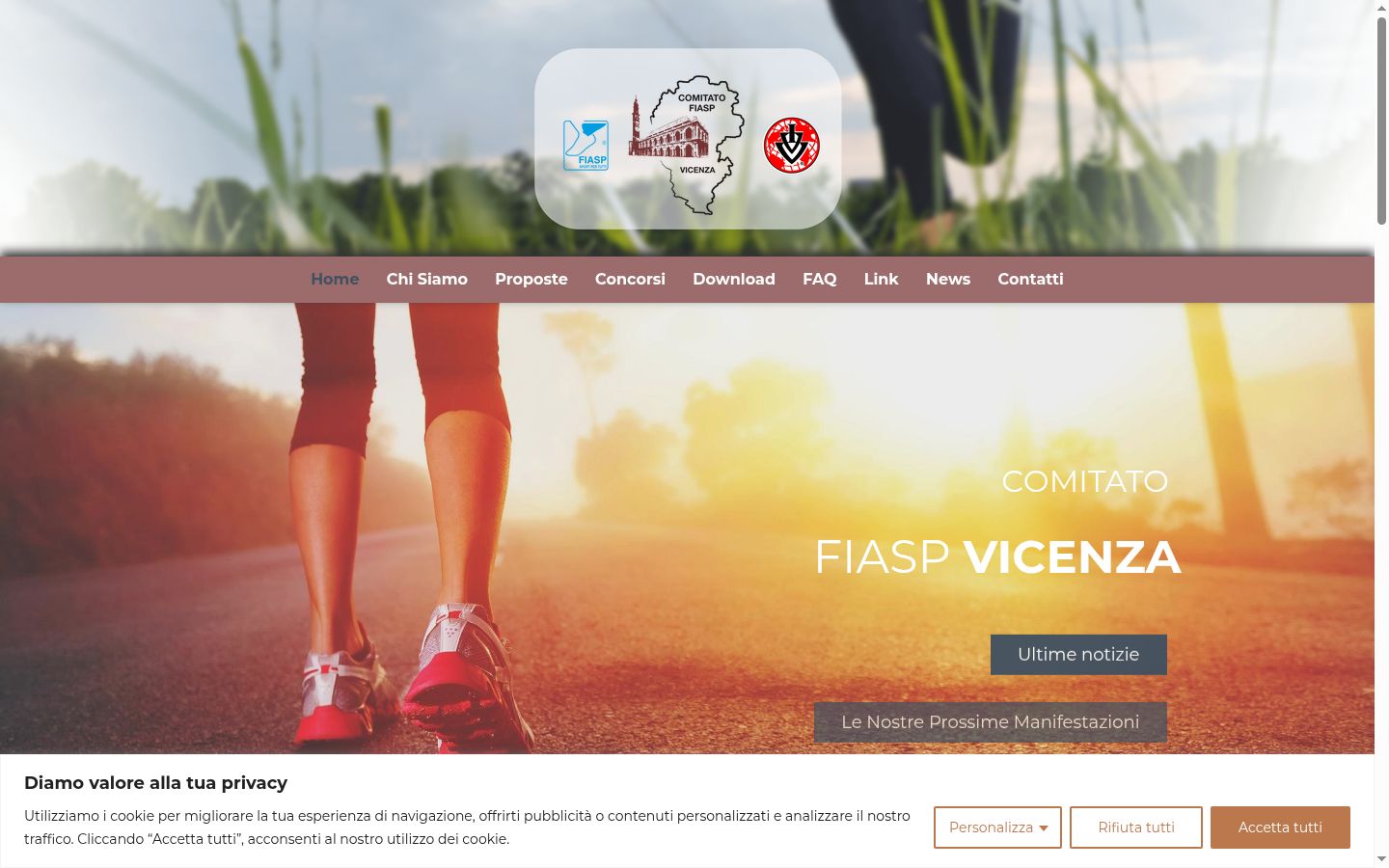 Screenshot tal-banner tal-kunsens muri qabel kwalunkwe interazzjoni