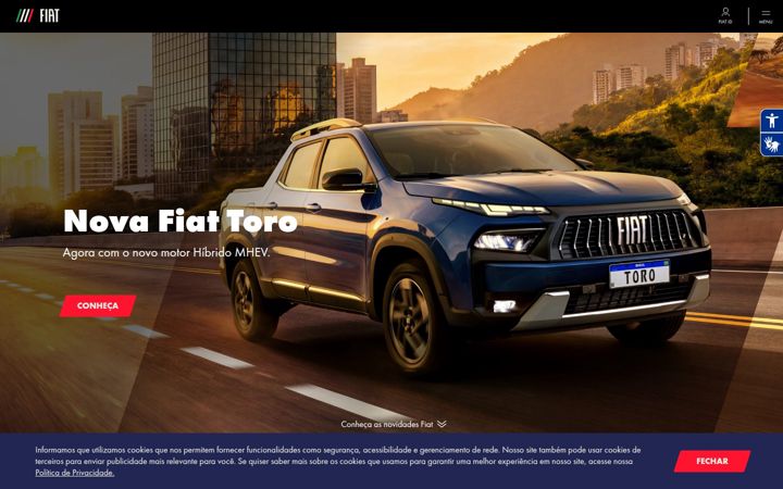 Screenshot von fiat.com.br