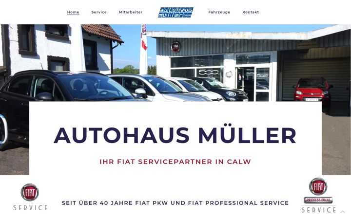 Screenshot of fiatservice-calw.de
