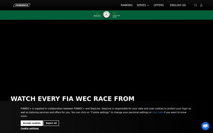 Screenshot of fiawec.tv