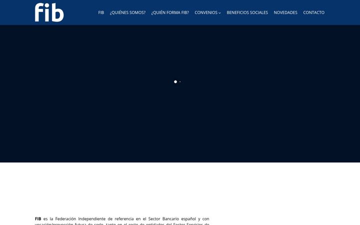 Screenshot ta' fib-federacionindependientebancaria.es