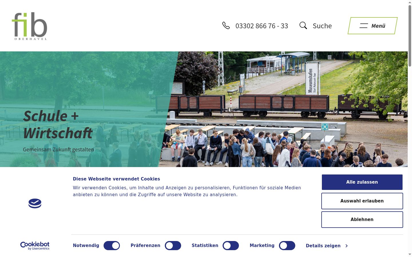 Screenshot tal-banner tal-kunsens muri qabel kwalunkwe interazzjoni