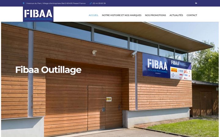 Snímek obrazovky fibaa-outillage.fr