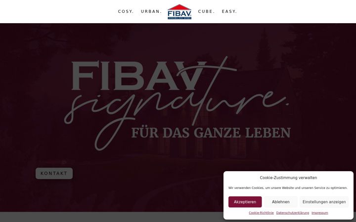 Screenshot ta' fibav-signature.de