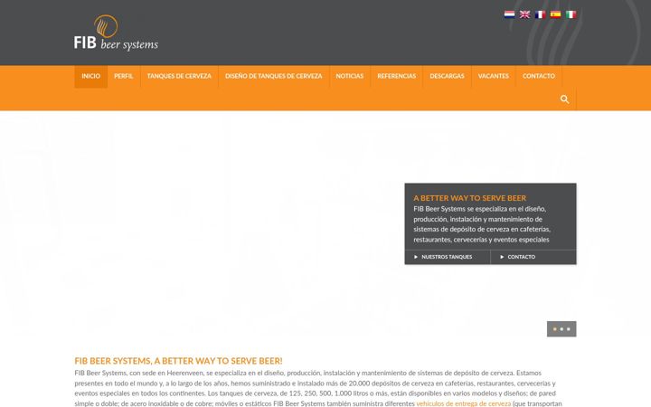 Screenshot of fibbeersystems.es