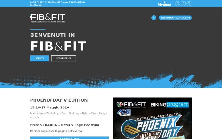 Screenshot ta' fibefit.it