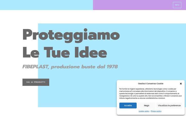 Screenshot of fibeplast.it