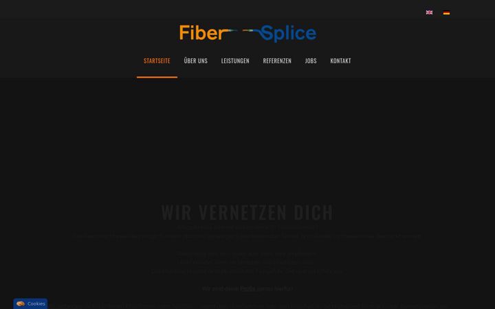 Screenshot of fiber-splice.de