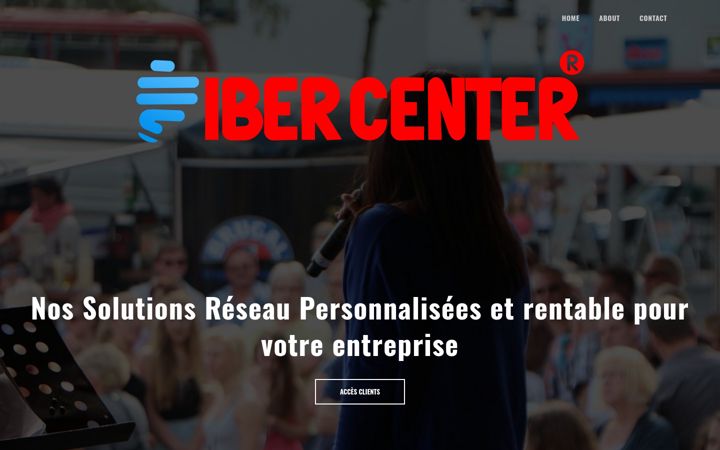 Screenshot of fibercenter.dz