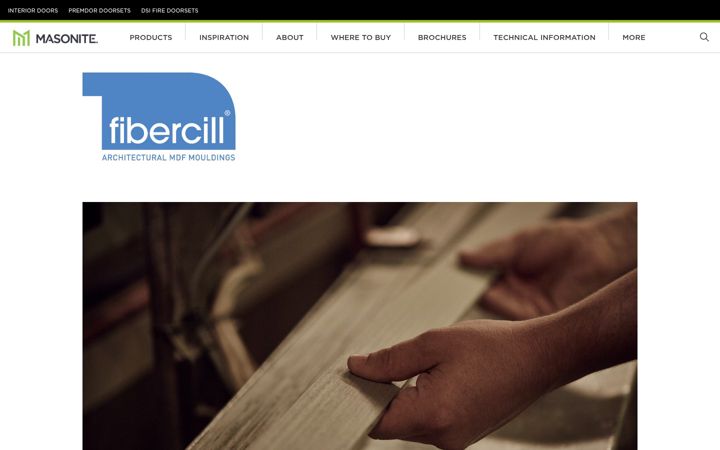 Screenshot of fibercill.co.uk