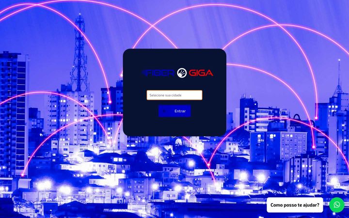 Screenshot of fibergiga.com.br