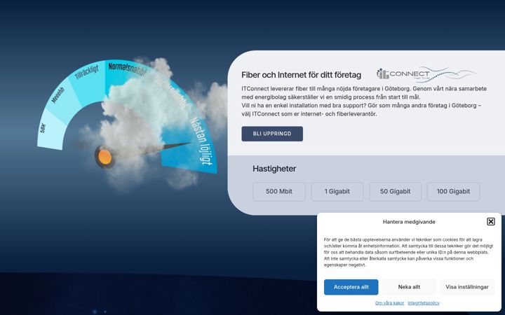 Screenshot of fibergoteborg.se