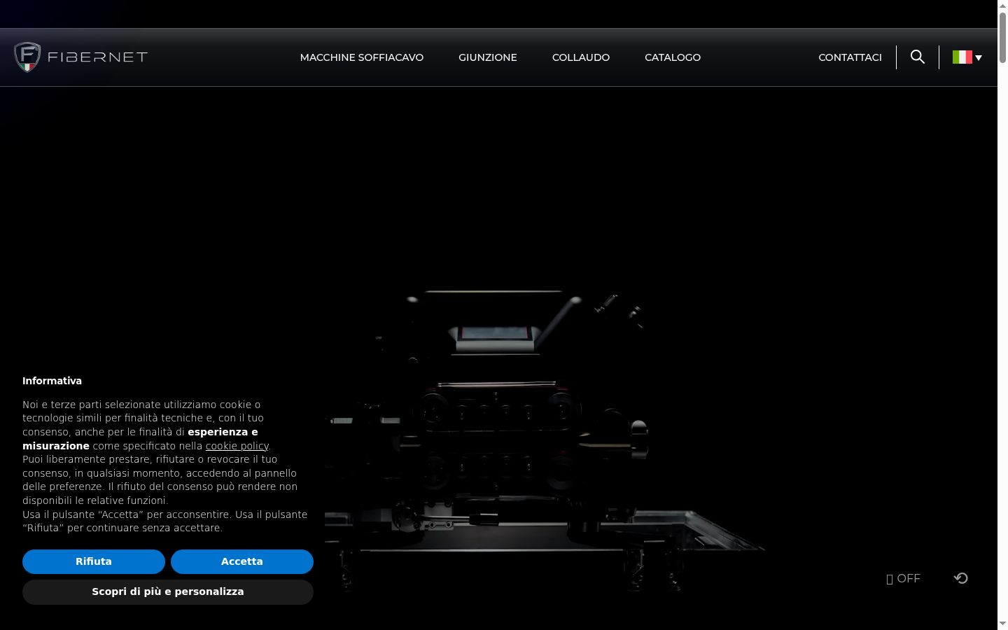 Screenshot tal-banner tal-kunsens muri qabel kwalunkwe interazzjoni