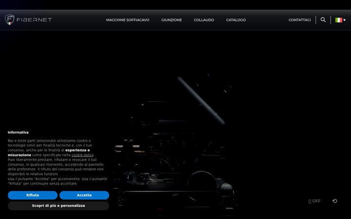 Screenshot ta' fibernet.it