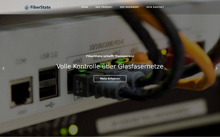 Screenshot of fiberstate.de
