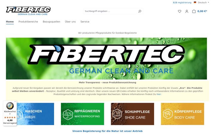 Screenshot of fibertec.info