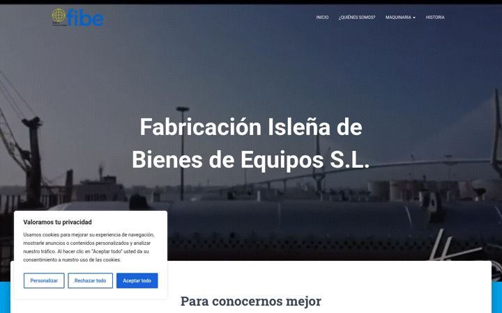 Screenshot of fibesl.com
