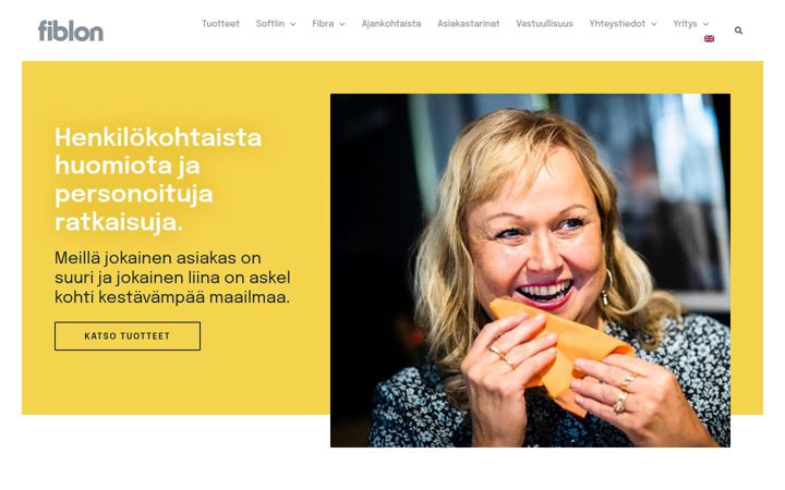 Screenshot of fiblon.fi