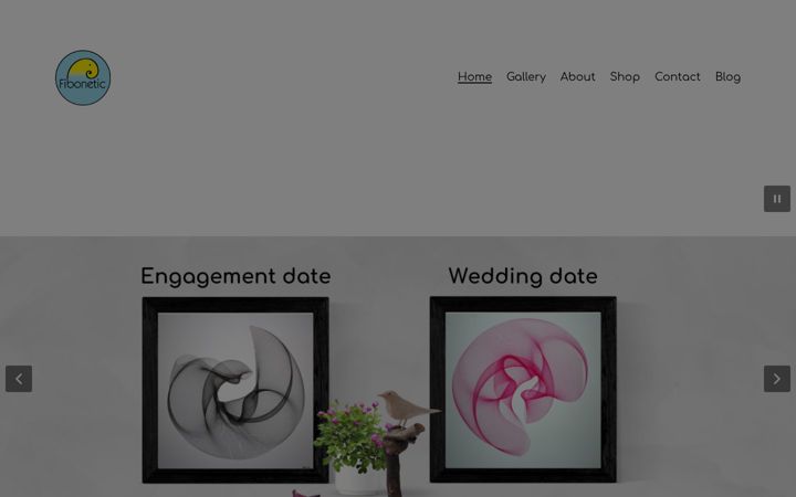 Screenshot of fibonetic.com