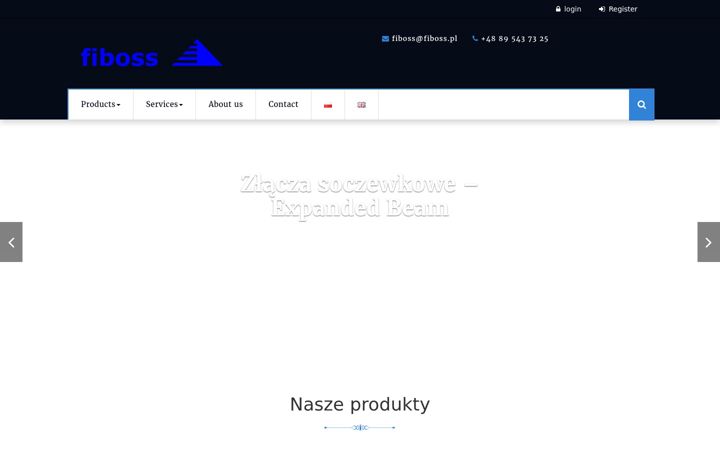 Screenshot of fiboss.com.pl