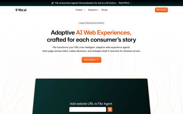 Screenshot of fibr.shop
