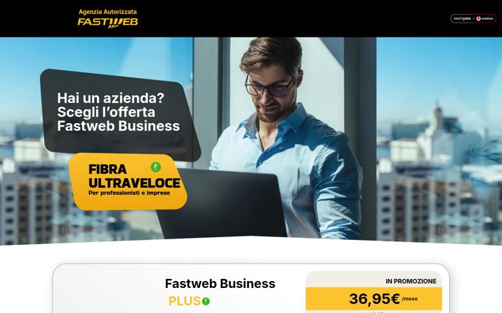 Screenshot ta' fibrarapida.it