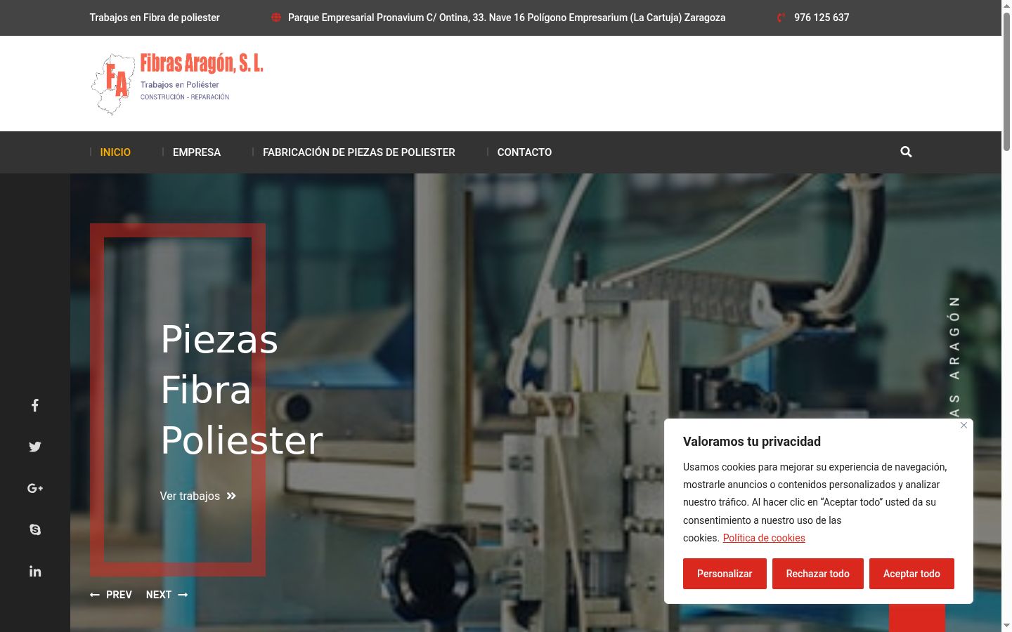 Screenshot tal-banner tal-kunsens muri qabel kwalunkwe interazzjoni