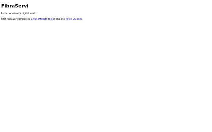 Screenshot ta' fibraservi.eu