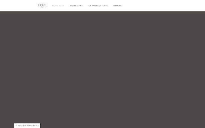 Screenshot ta' fibre-eyewear.it